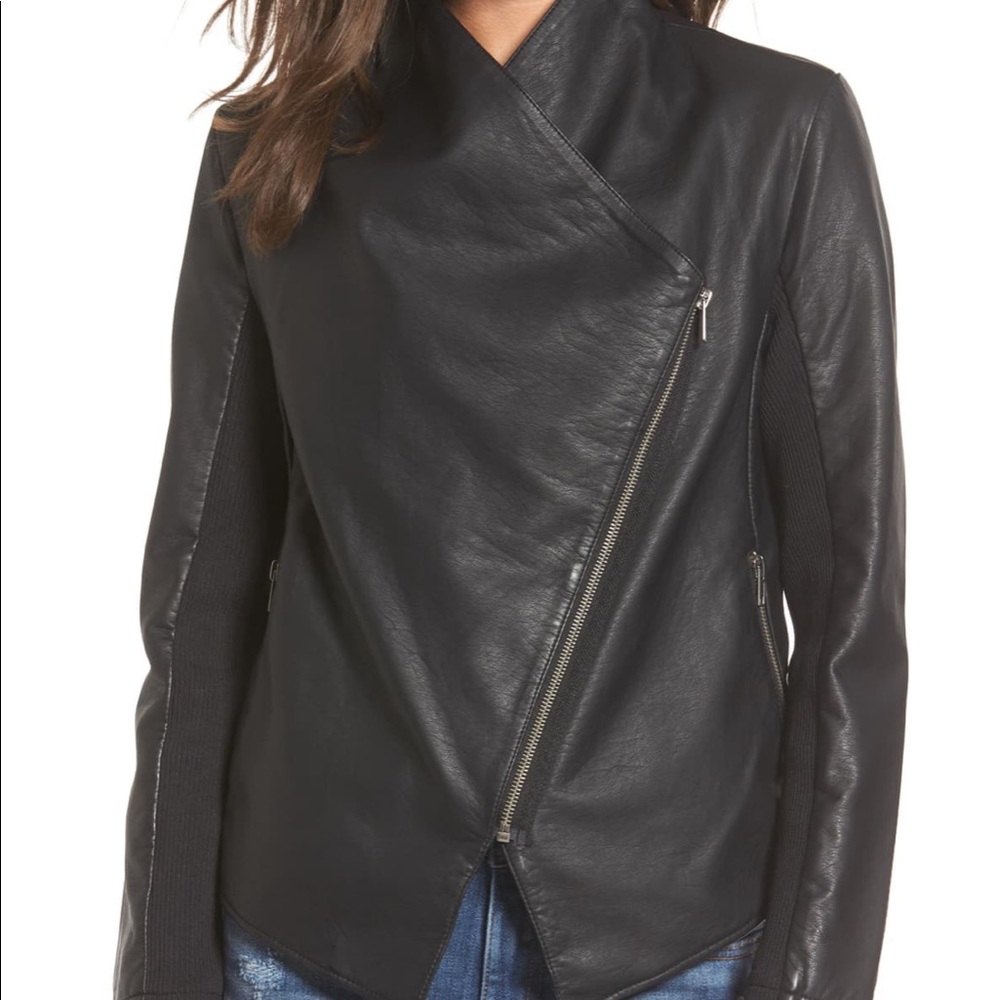 BB Dakota Gabrielle Faux Leather Jacket